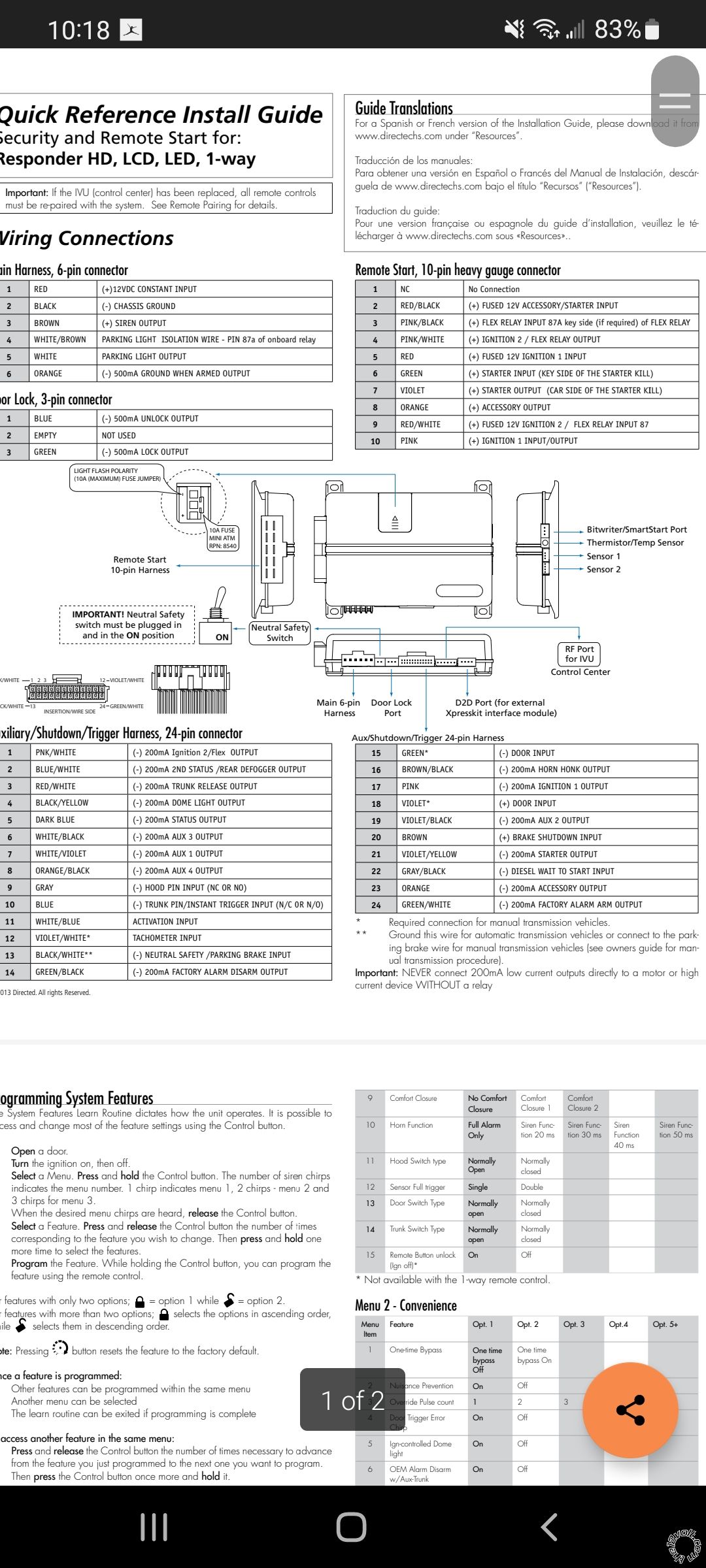 Viper 5706v With DB3, 2020 Ford Mustang -- posted image.