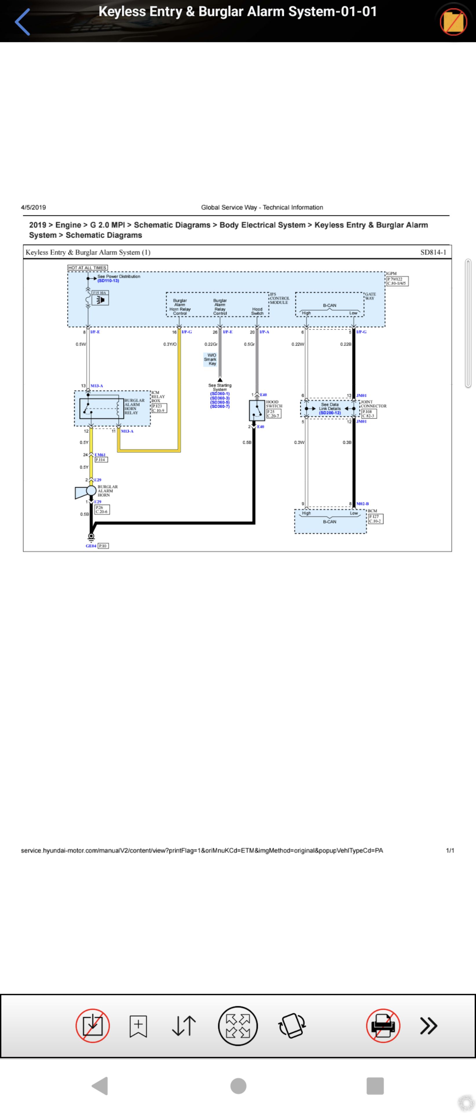 2019 Kia Sorento, Locating Door Switch Wire For Shock Sensor Install - Last Post -- posted image.