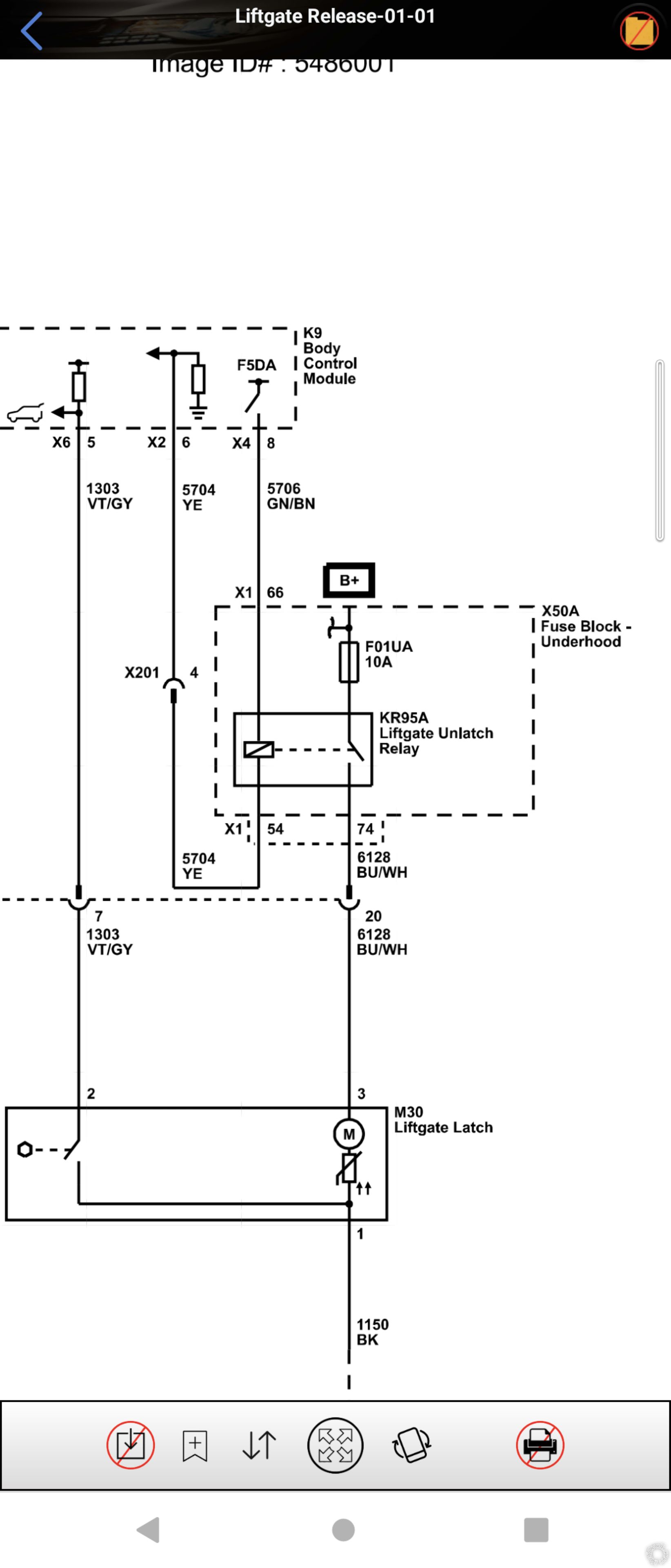 2022 Chevrolet Spark, Trunk Trigger Wire? -- posted image.