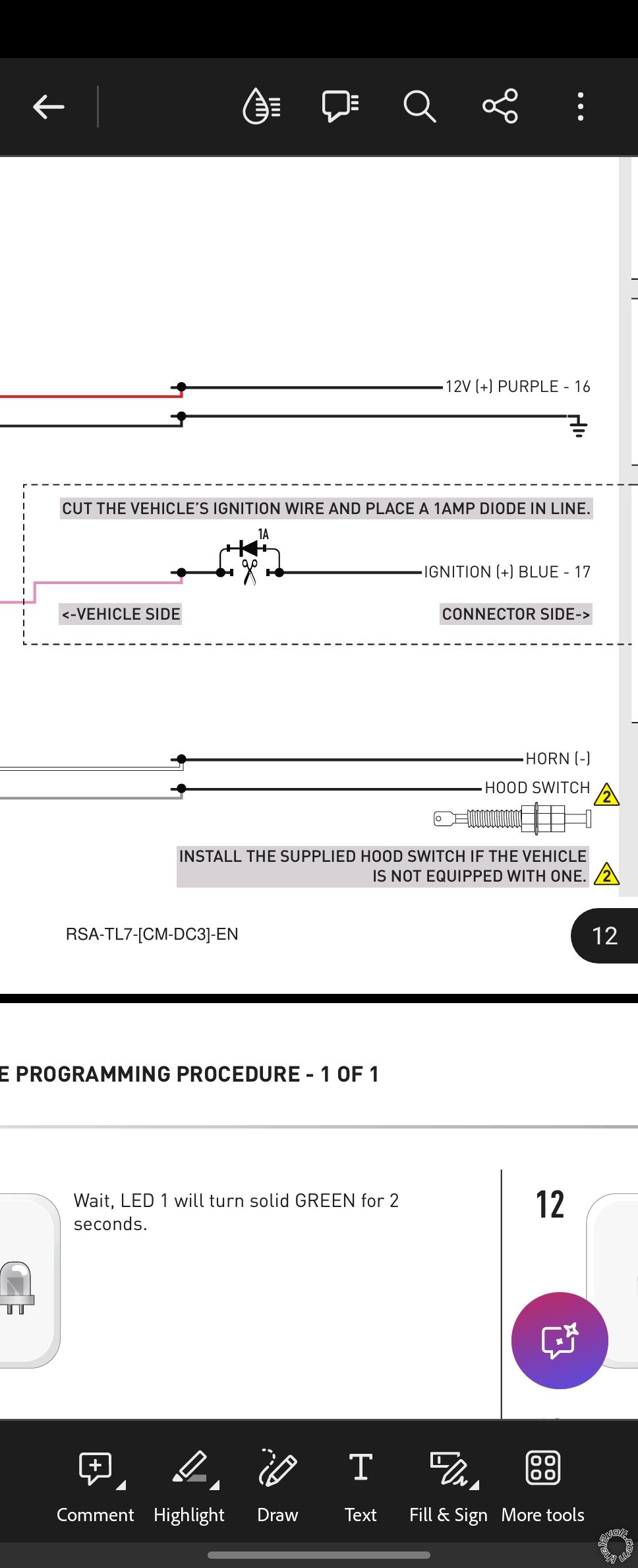 2022 Toyota Prius Prime, Compustar DC3 With Takeover -- posted image.