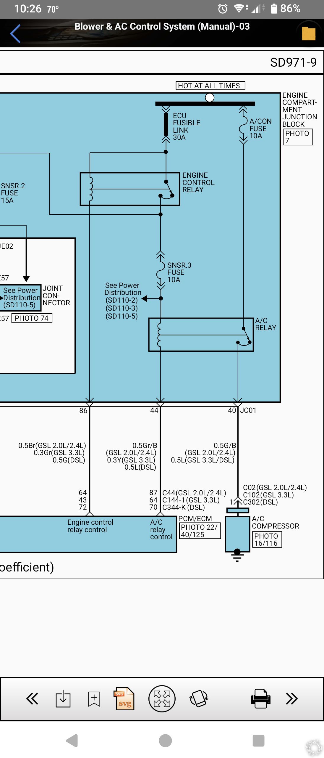 6VDC At 86 Lug In Power Distribution Box, 2006 Hyundai Sonata - Last Post -- posted image.