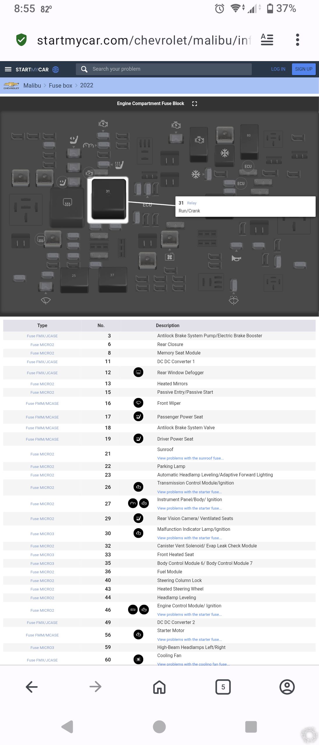 2022 Chevrolet Malibu, Security Diagram For MooveTrax System -- posted image.