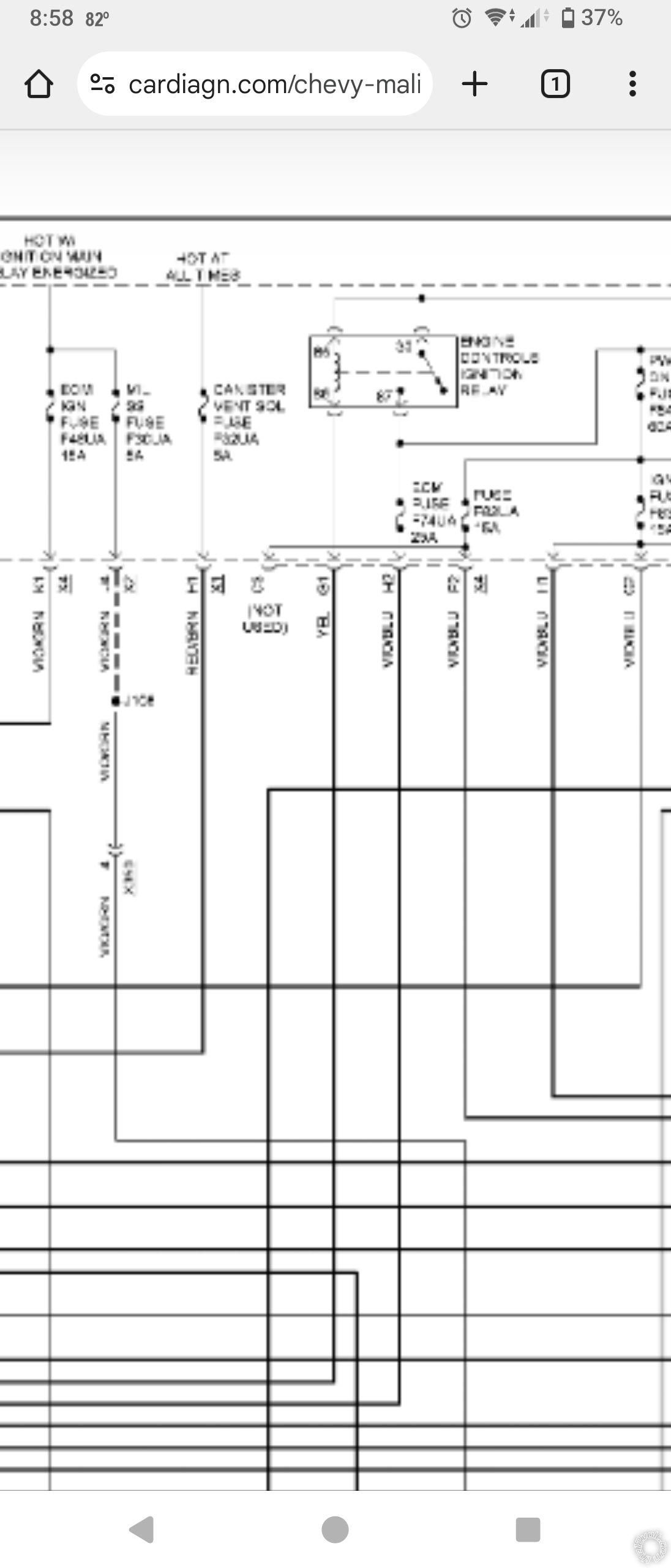 2022 Chevrolet Malibu, Security Diagram For MooveTrax System -- posted image.