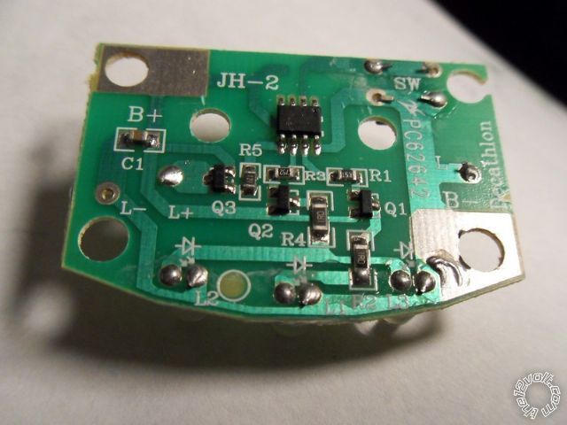 antique cycle 6v adding led headlamp -- posted image.
