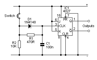 Momentary Latch Relay 0v Output -- posted image.