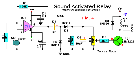 Volume controled Relay -- posted image.