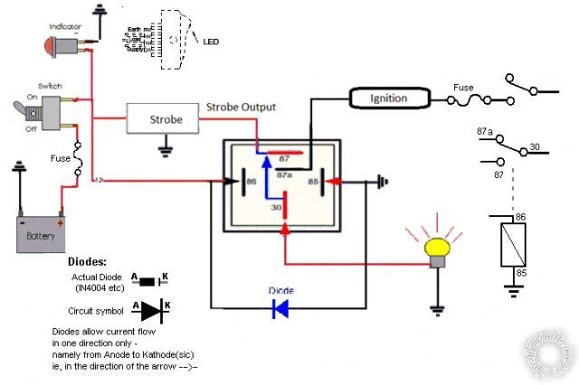 Led Strobe Light Wiring Diagram from www.the12volt.com