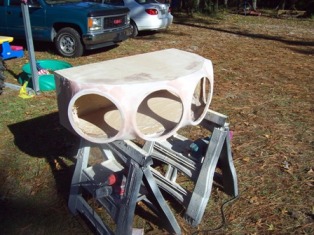 fiberglass box for 4 12's -- posted image.