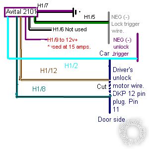 2001 tacoma keyless entry