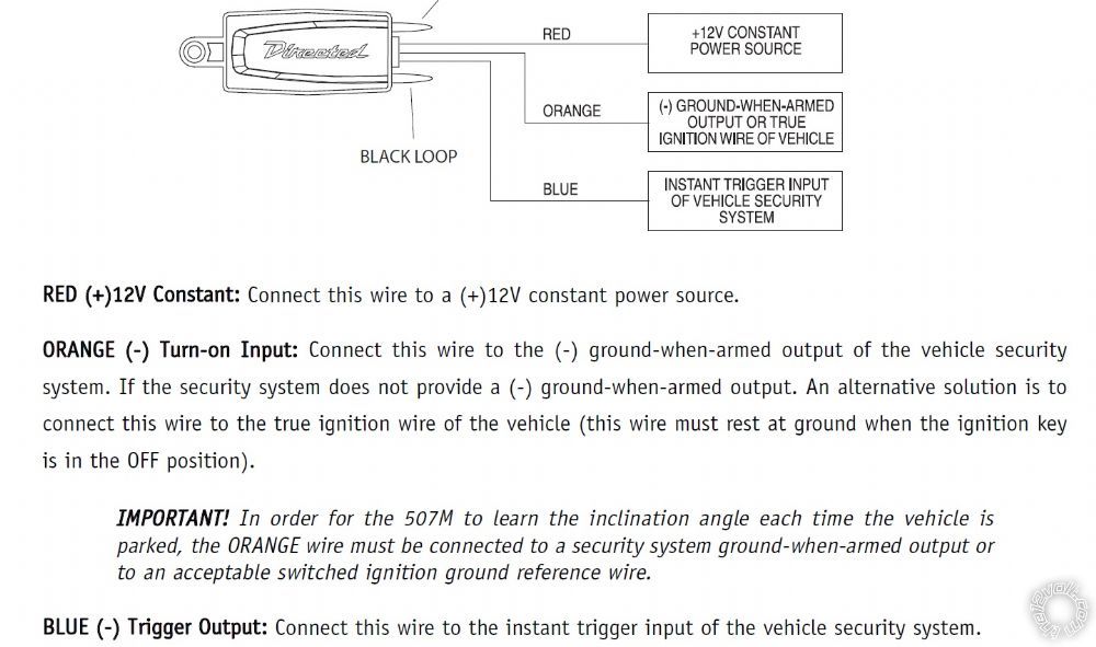 Viper 3105 instant trigger issues -- posted image.