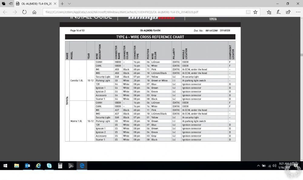 2011 Toyota Corolla Remote start issue -- posted image.