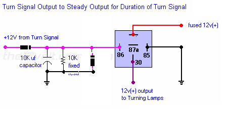 Pulse to steady output, same thing? -- posted image.