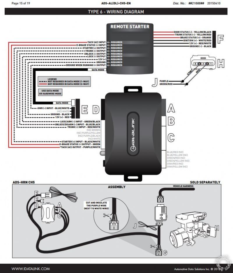 Viper 5906v, Idatalink  ADS-ALCA DL-CH5 - Last Post -- posted image.