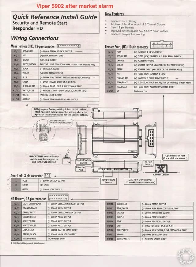 viper 5902 + dball in hyundai 2012 -- posted image.