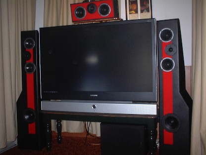 HT speakers finished w/ pics -- posted image.