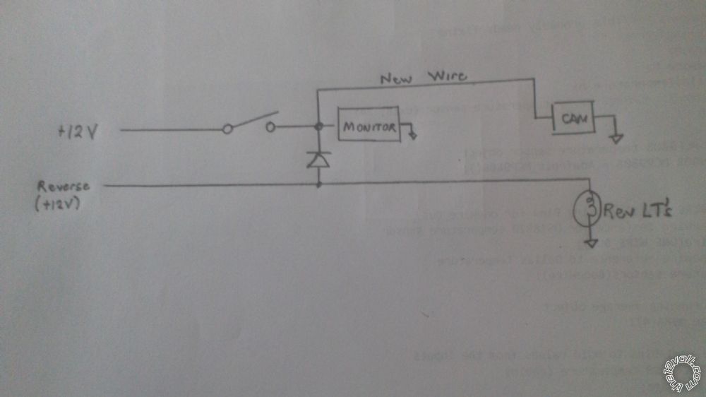 93 S-10 Blazer Override Switch on Backup Camera -- posted image.