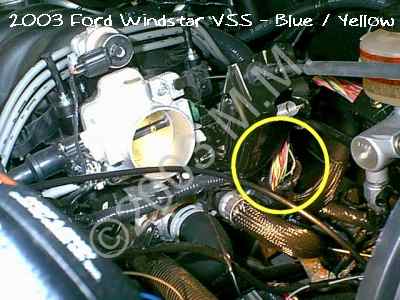 2003 Ford Windstar VSS source -- posted image.