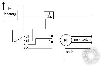 wipers, relay or not? -- posted image.