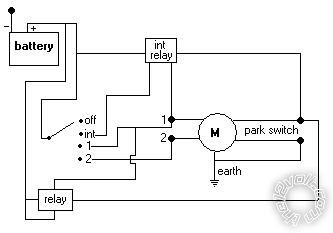 wipers, relay or not? -- posted image.