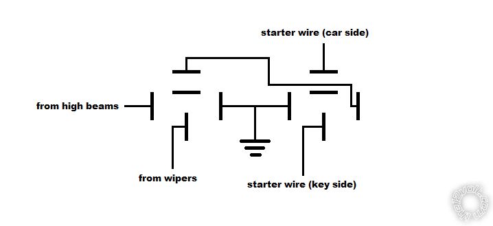 Wiring for Hidden Security Switch/Relay -- posted image.