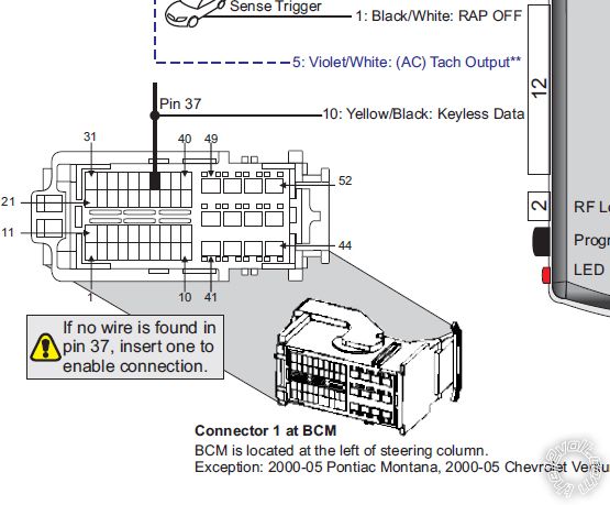 02 montana bcm pin locatiion , dball - Last Post -- posted image.