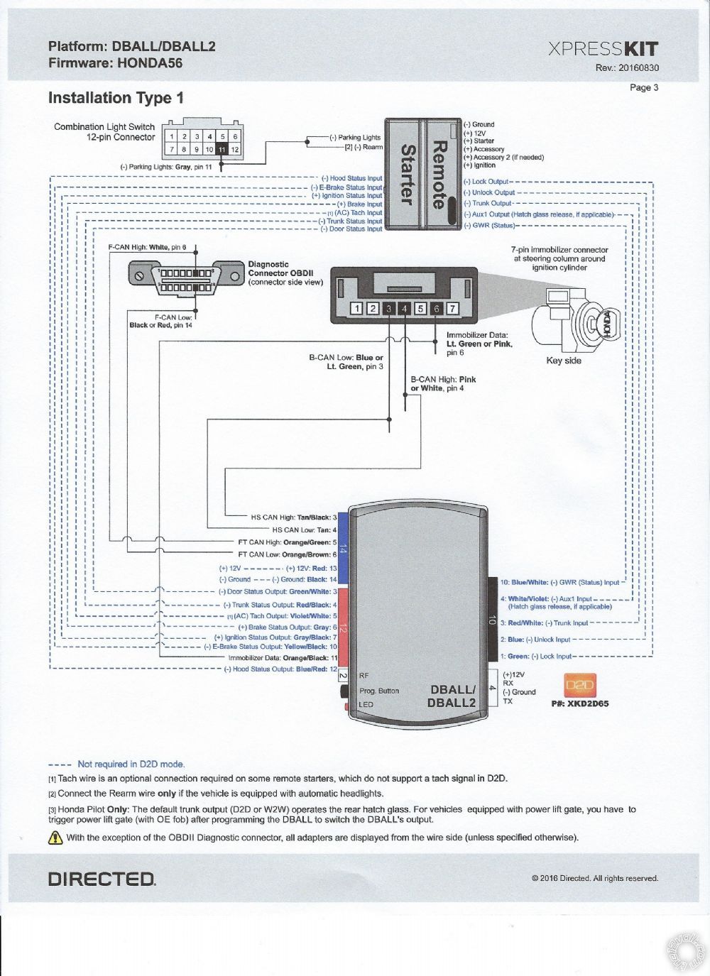 Viper 4806V with DBALL2 for 2012 Honda Odyssey - Page 2 -- posted image.