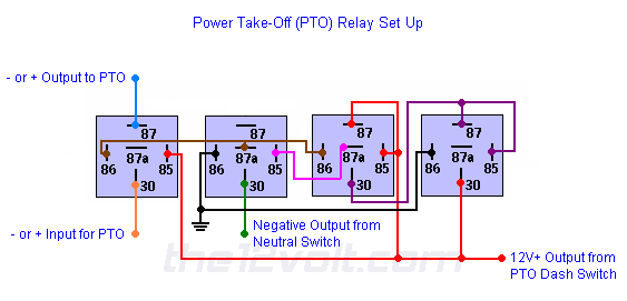 Relay Wiring Diagrams The12volt Com, 12 Volt Relay Wiring Diagram